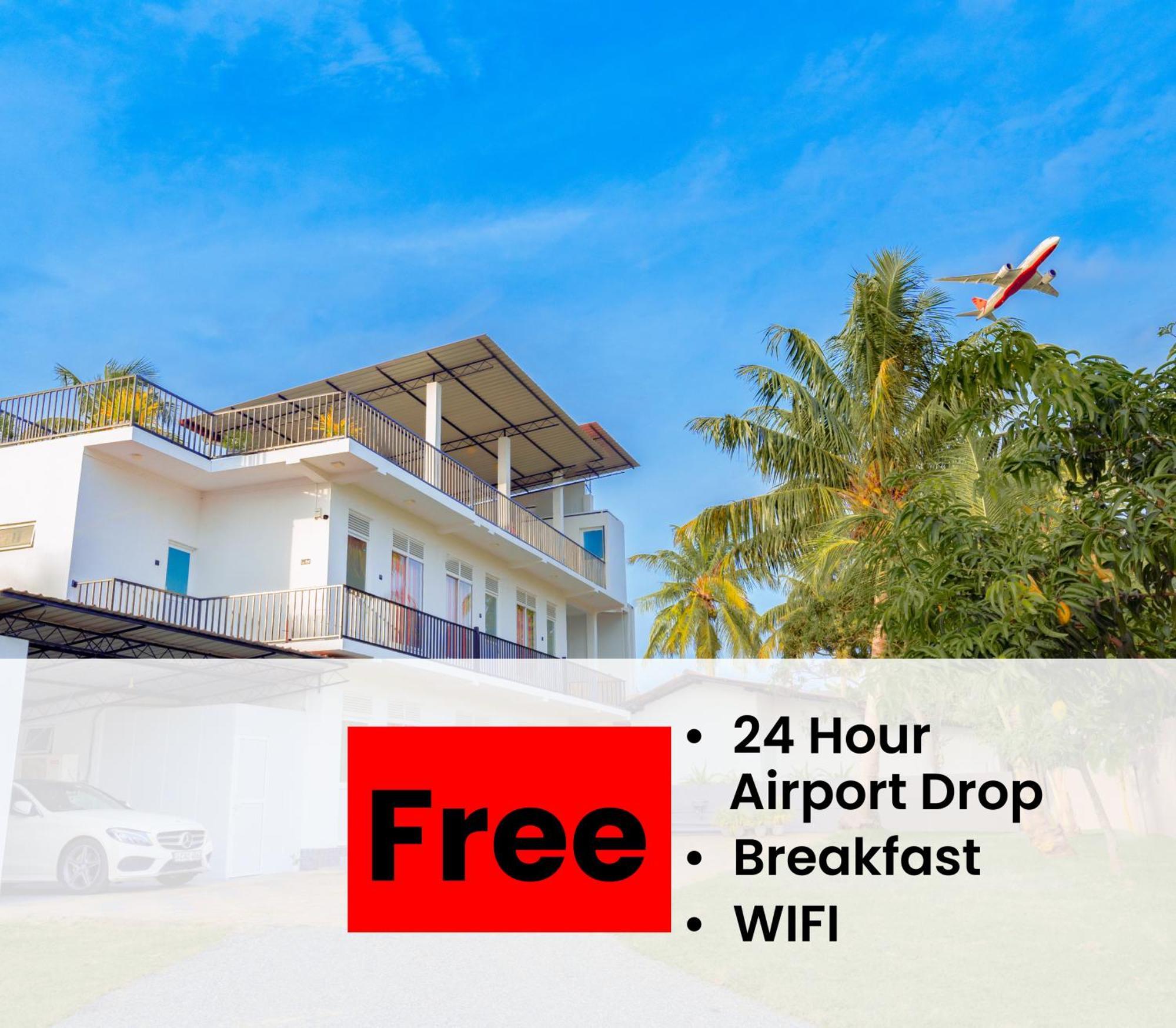 Lagoon Step Airport Transit Hotel Katunayaka Exterior foto